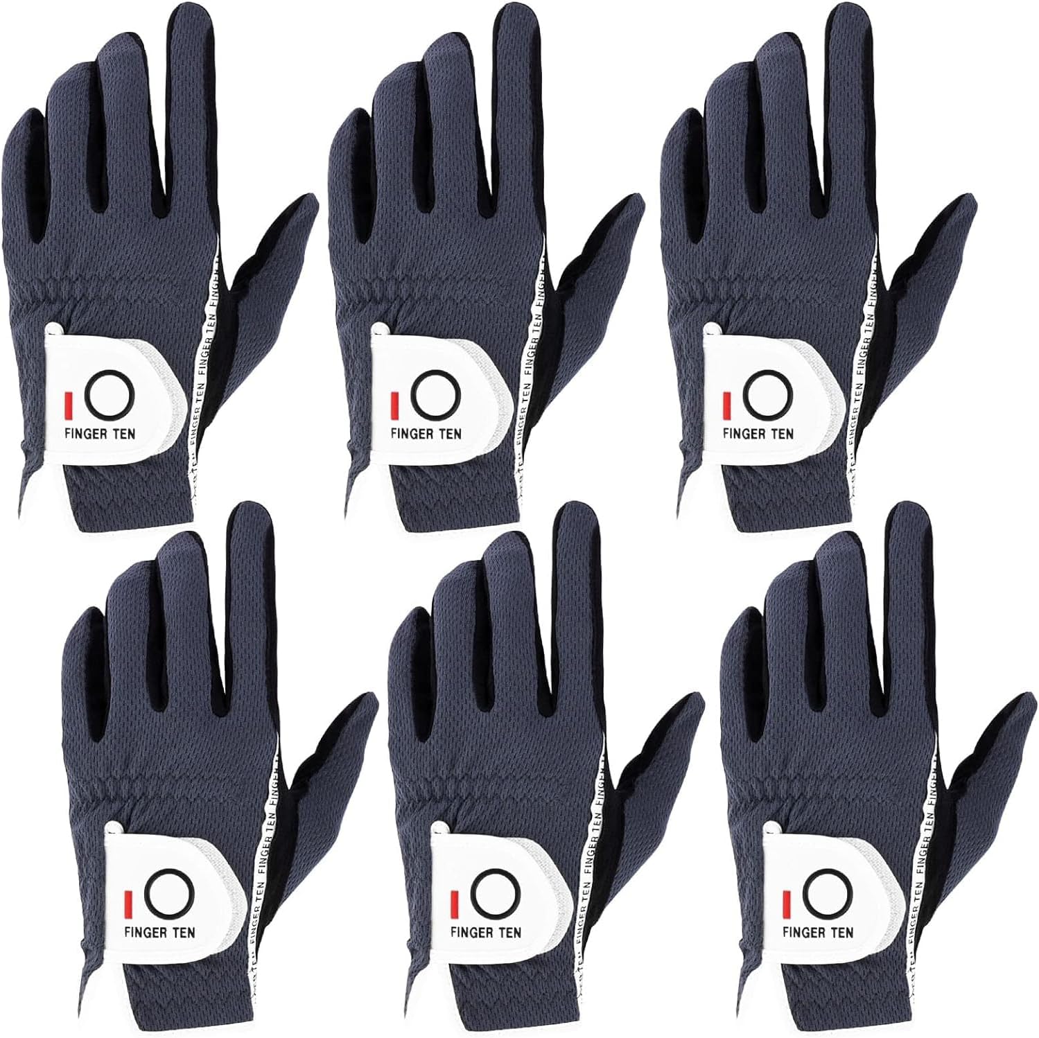 FINGER TEN Golf Gloves for All Weather Performance and Grip