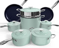 Nuwave Lux 13pc Forged Cookware Set with G10 Duralon Ceramic - PFAS