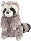 Wild Republic Raccoon Plush 8 in - Soft, Lifelike Cuddlekins Companion