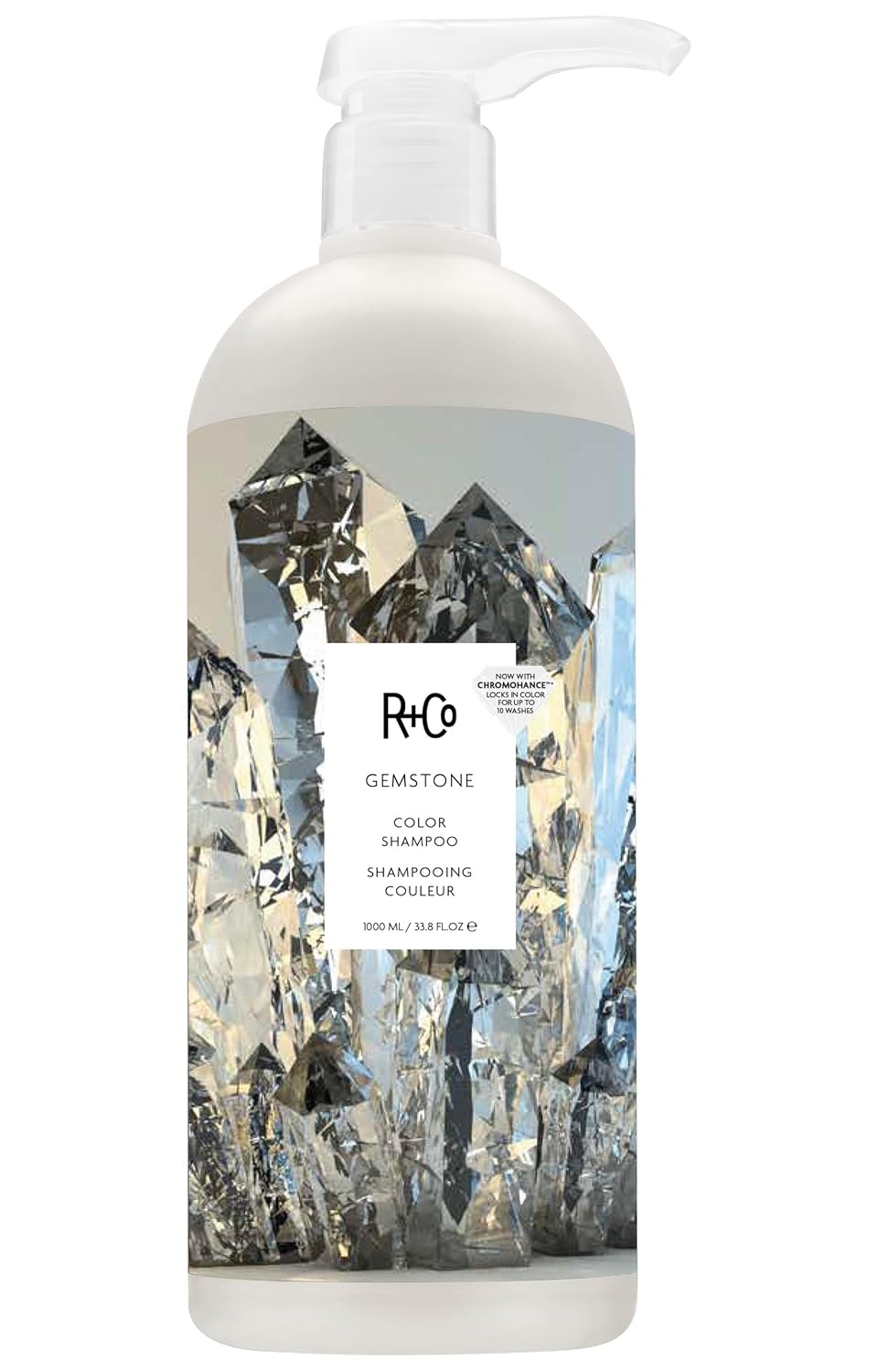 R+Co Gemstone Color Shampoo for Vibrant Color and Frizz Control