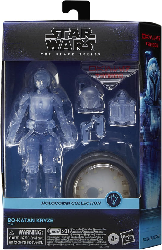 Bo-Katan Kryze Holographic Action Figure, LED Disco