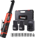 3/8ft Cordless Electric Ratchet Wrench Set - Compact 18V Power Kit