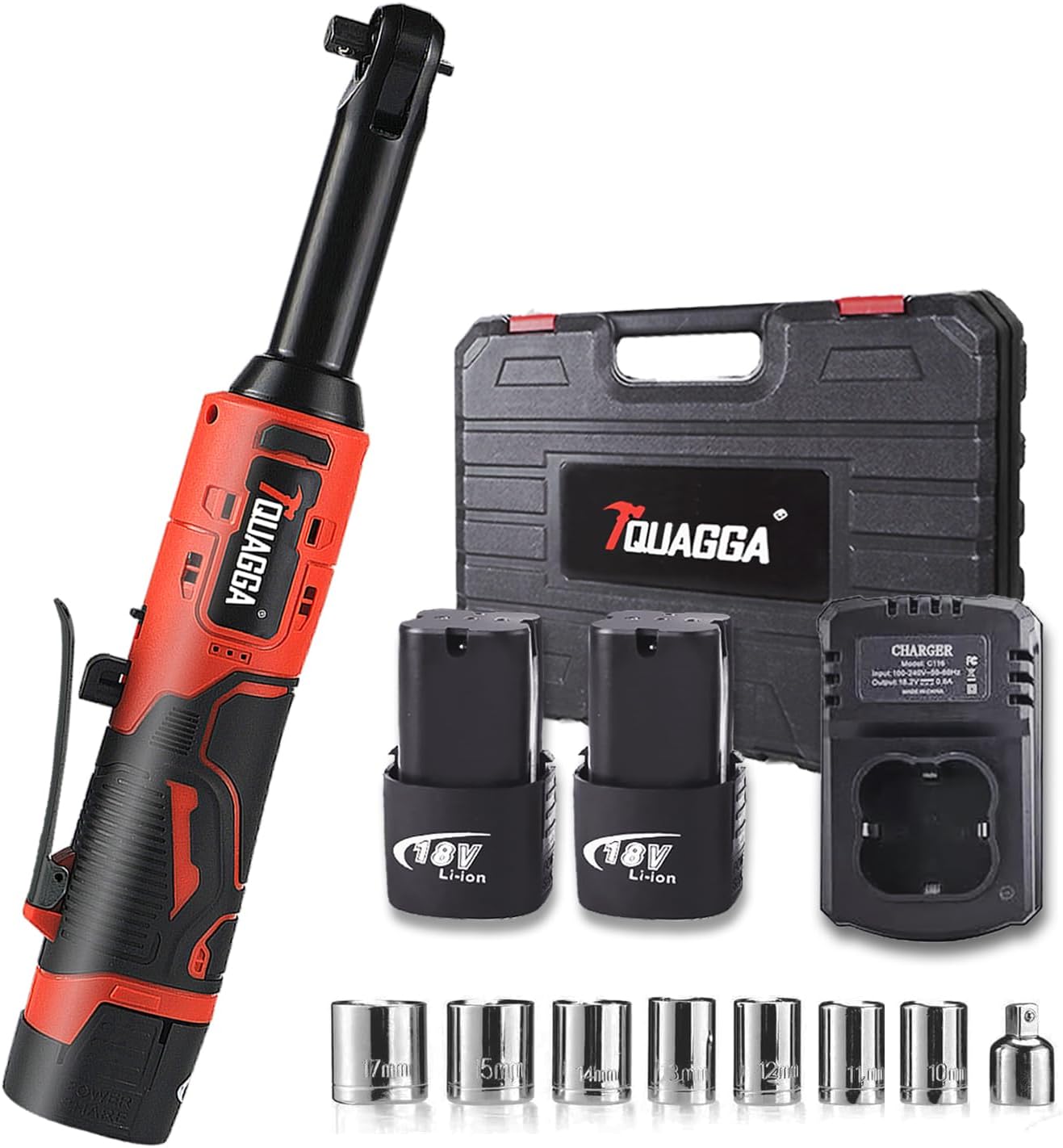 3/8 Cordless Electric Ratchet Wrench Set for Automotive Repairs