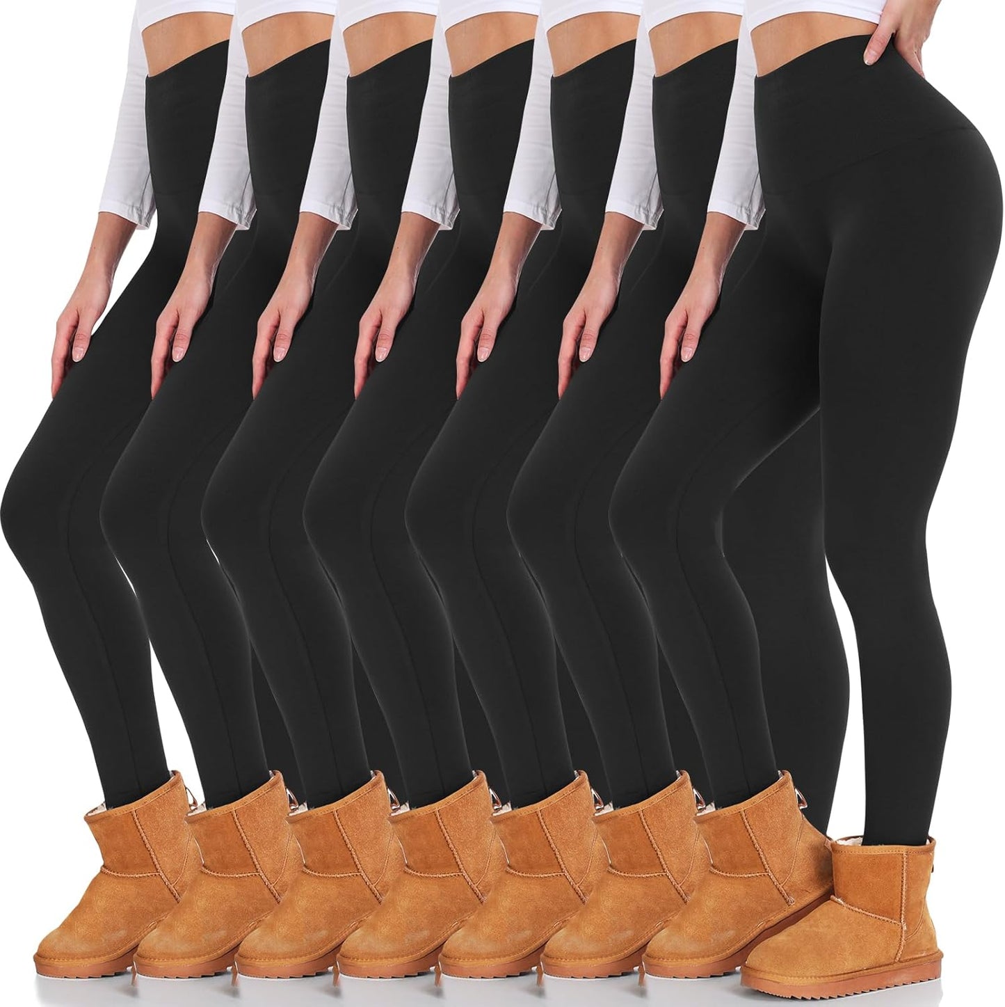 High Waisted Leggings for Women with Tummy Control and Comfort