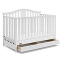 Graco Solano 4-in-1 Convertible Crib with Drawer Combo - Space-Saving