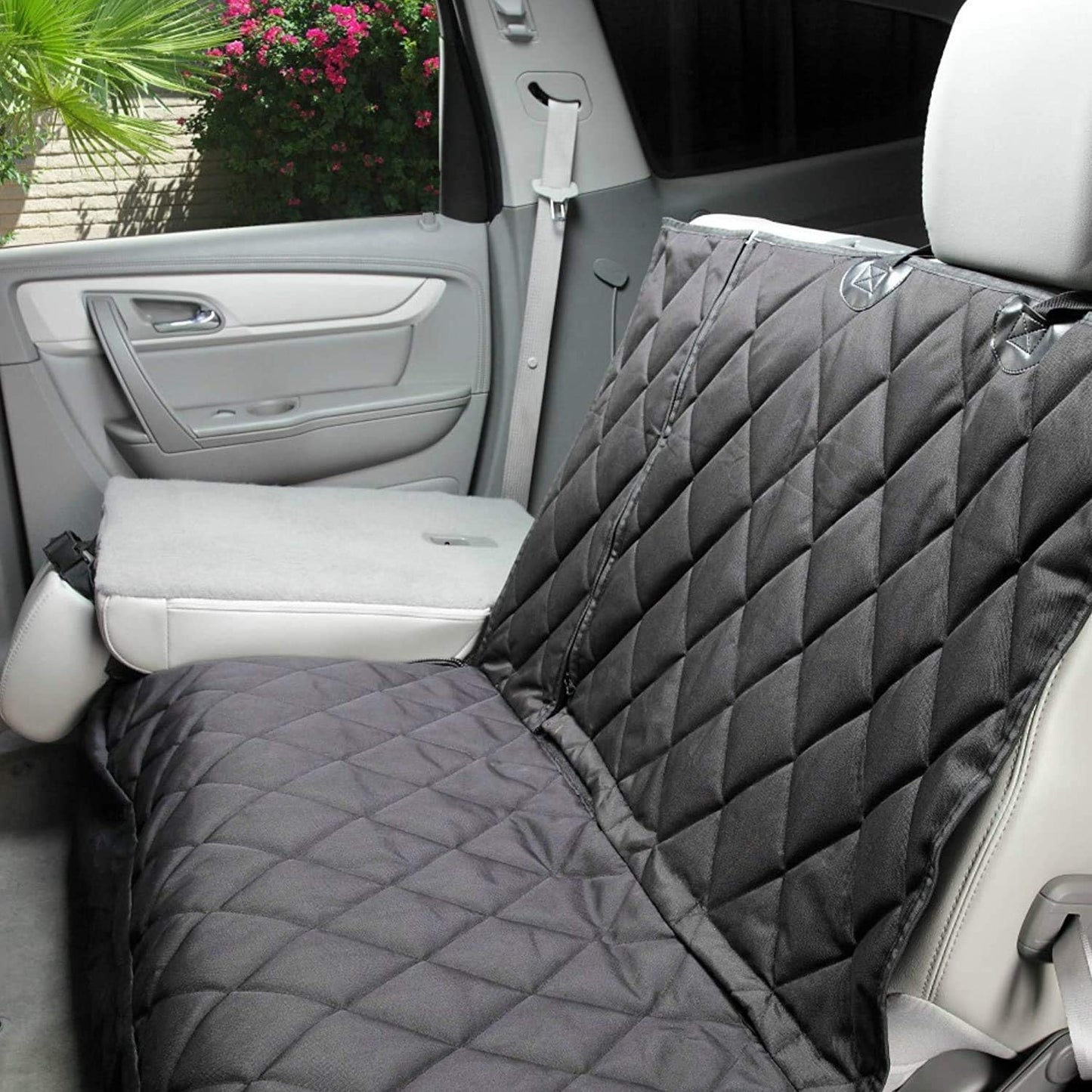 4Knines Dog Hammock for Cars, SUVs, and Small Trucks - Black
