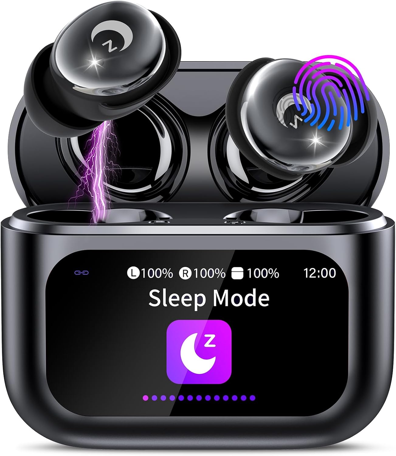 Sleep Earbuds Bluetooth 5.4 for Side Sleepers with 48H Playtime