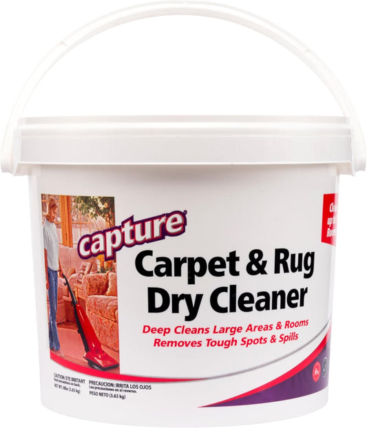 Capture Carpet & Rug Dry Cleaner - Powerful Odor Eliminator