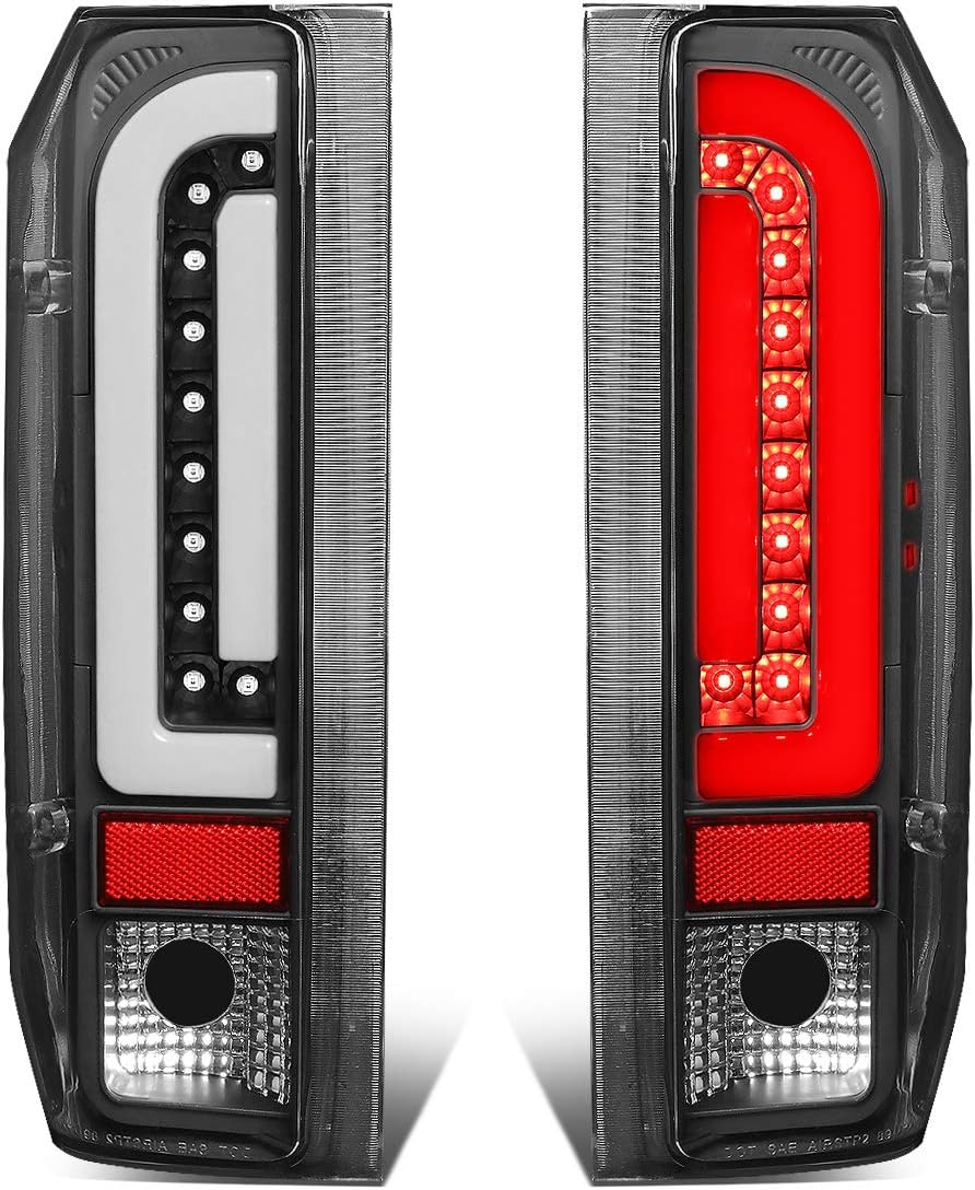 3D LED Bar Tube Tail Light Set for Ford F-Series Trucks