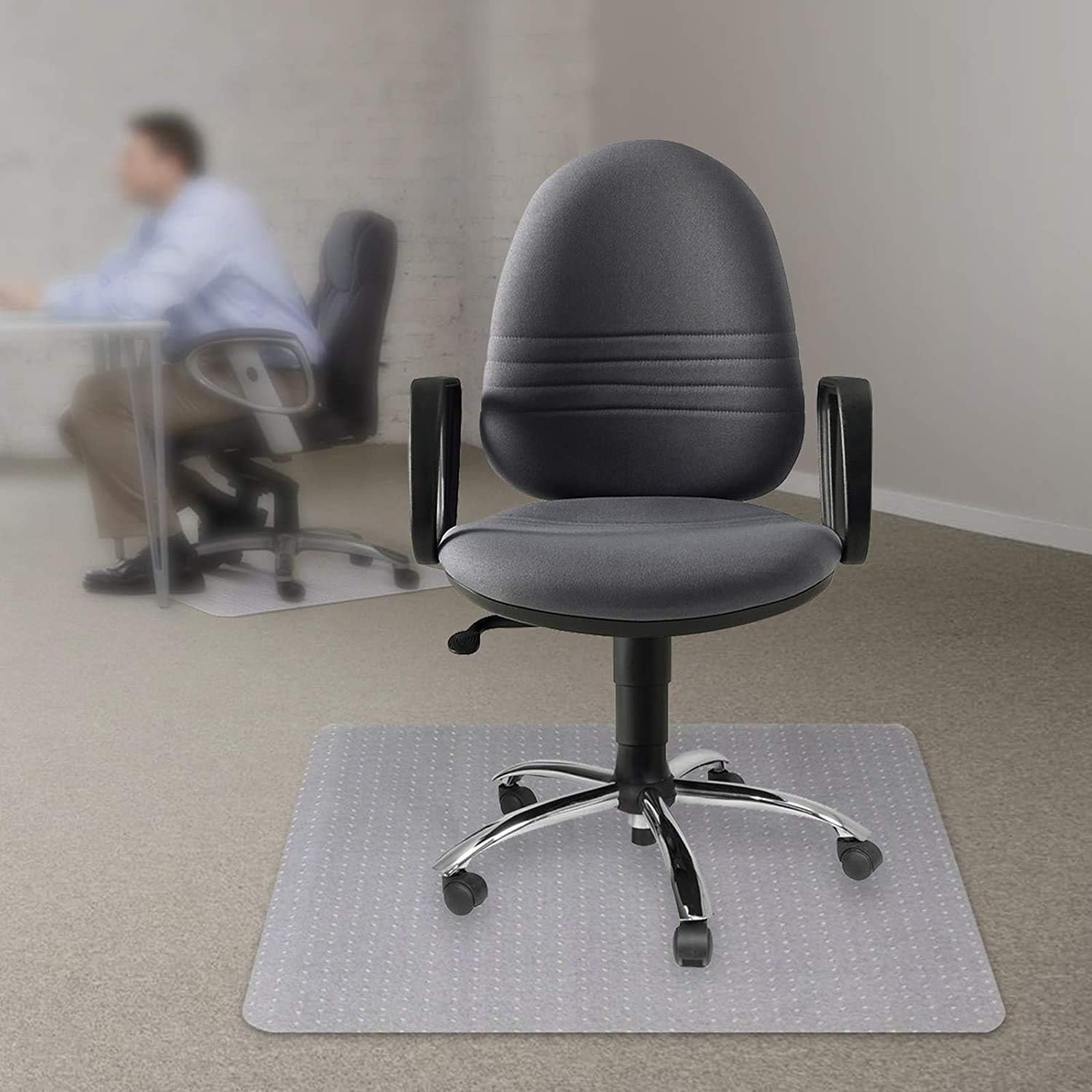 Premium Floor Protection for Carpets 36 x 48 Rectangle