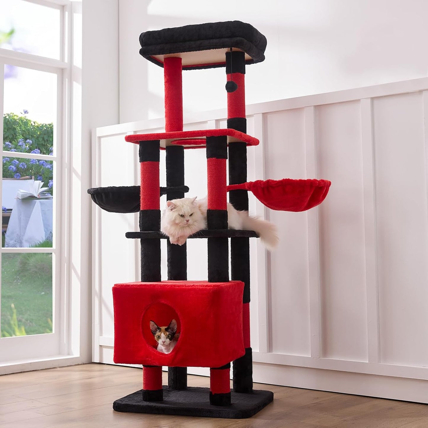 Gardner Pet 65in Heavy Duty Cat Tree Tower for Large Cats
