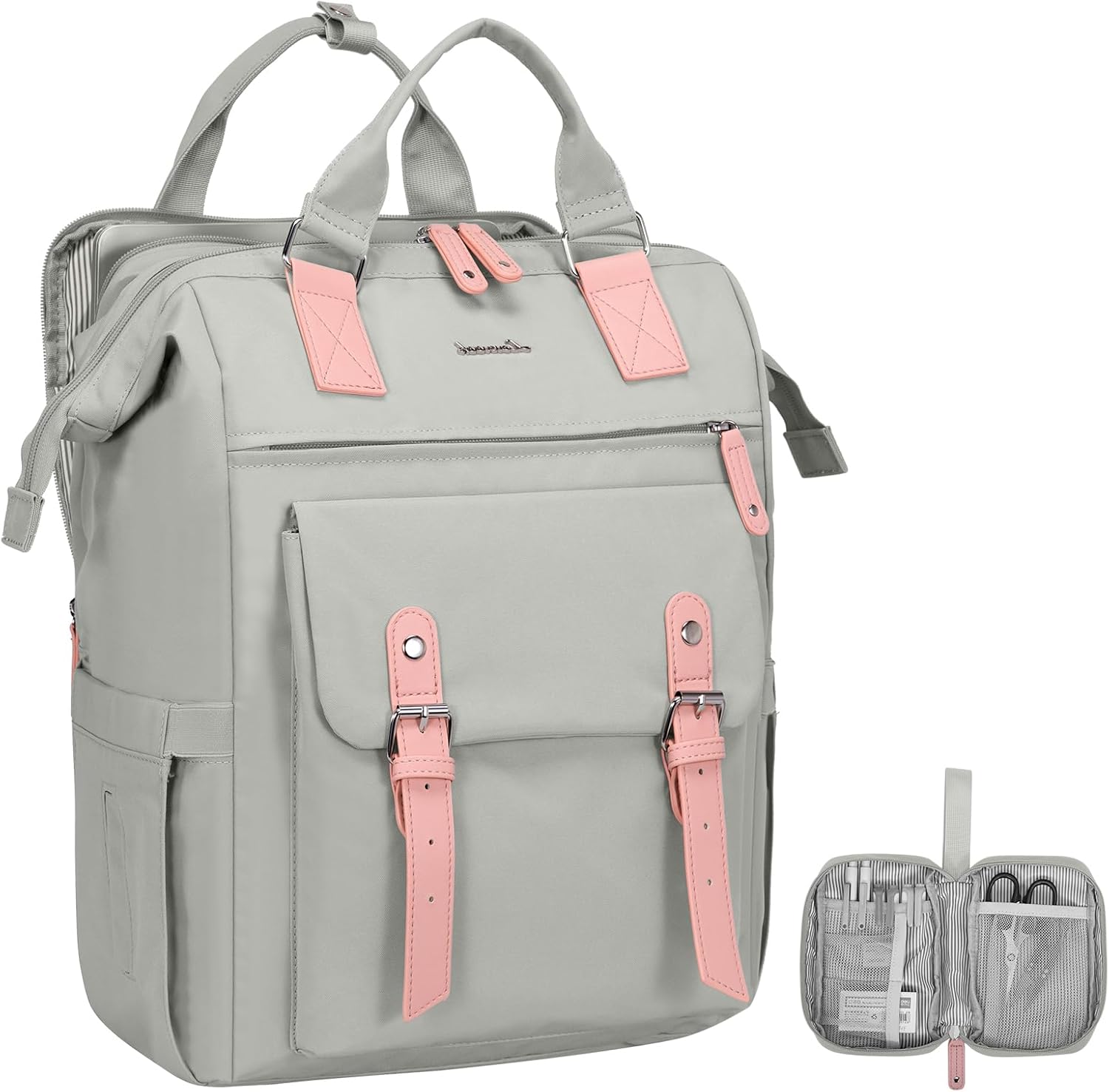 LOVEVOOK Laptop Backpack for 17.3 inch Devices - Stylish & Functional