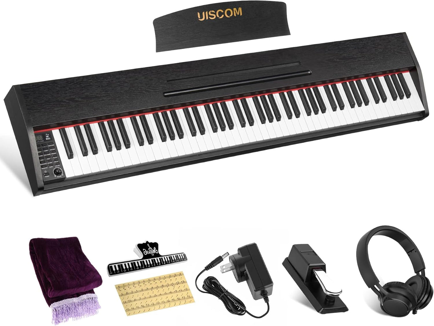Premium 88-Key Digital Piano Set UISCOM