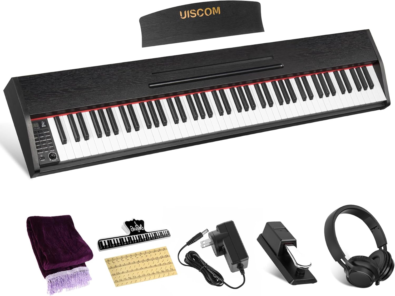 Premium 88-Key Digital Piano Set UISCOM