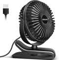Ultra Quiet Clip On Fan - Strong Airflow for Anywhere!