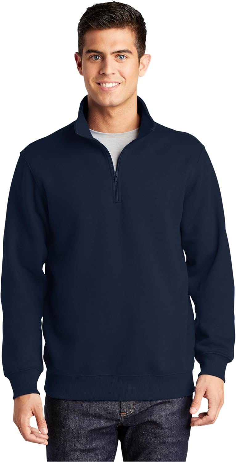Ultimate Comfort: SPORT-TEK Men's 1/4 Zip Sweatshirt