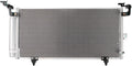 TRQ A/C Condenser and Receiver Drier Assembly Compatible with 2010-14