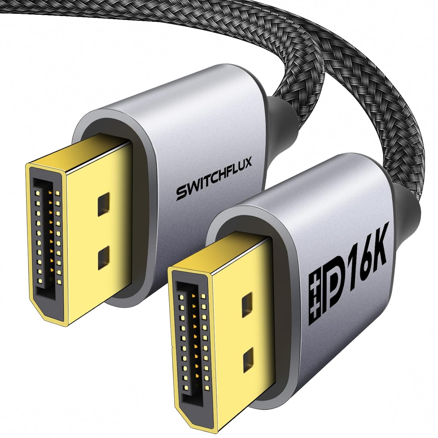 Ultimate Gaming Cable: 16K DisplayPort 2.1 - SWITCHFLUX