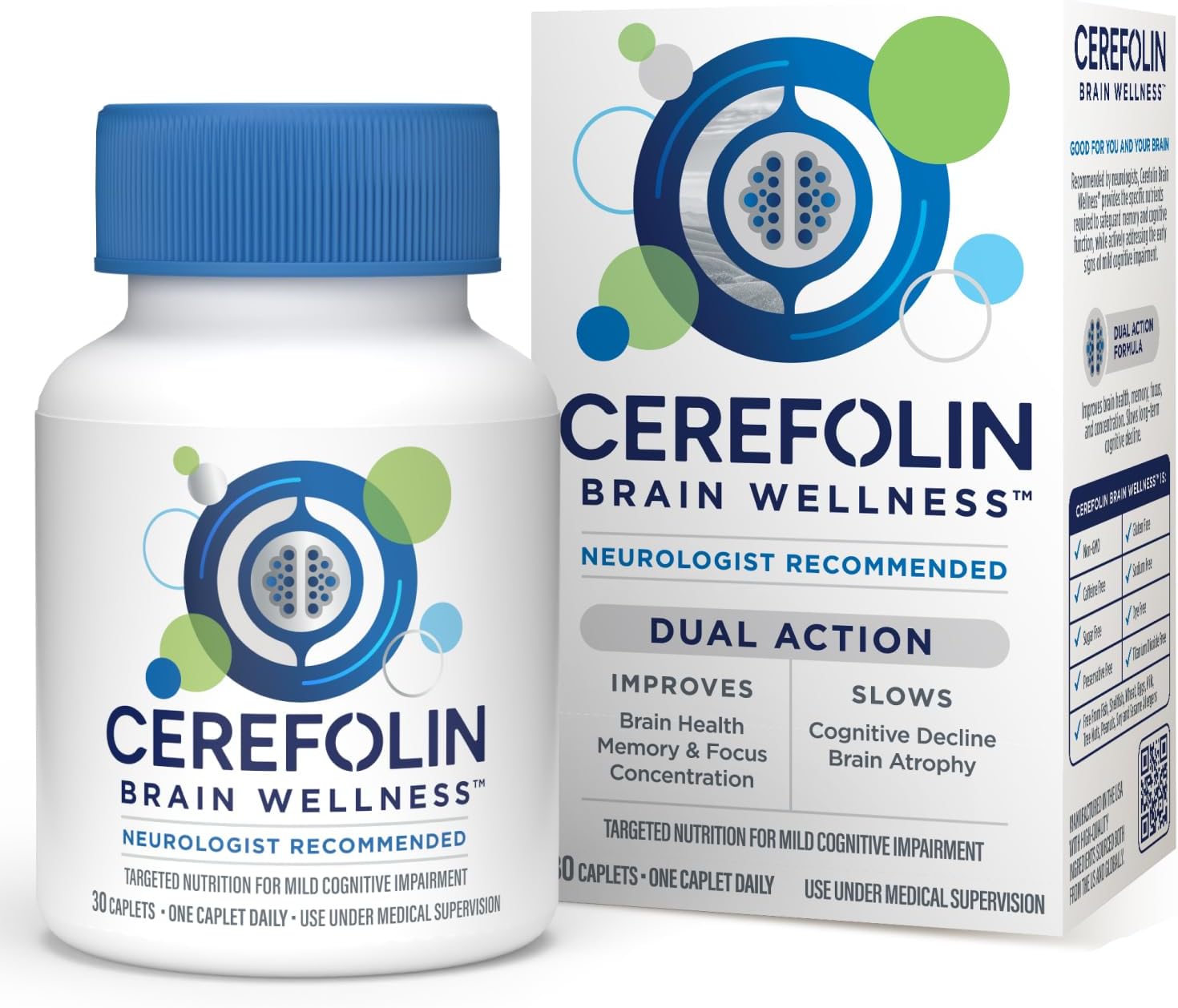 Brain Wellness for Cognitive Support, Improves Memory & Focus
