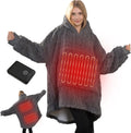 Dowin Heated Wearable Blanket Hoodie - Battery Powered Comfort