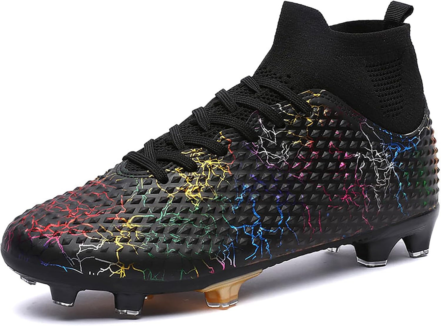 Men's High-Top Soccer Shoes for Optimal Performance and Comfort