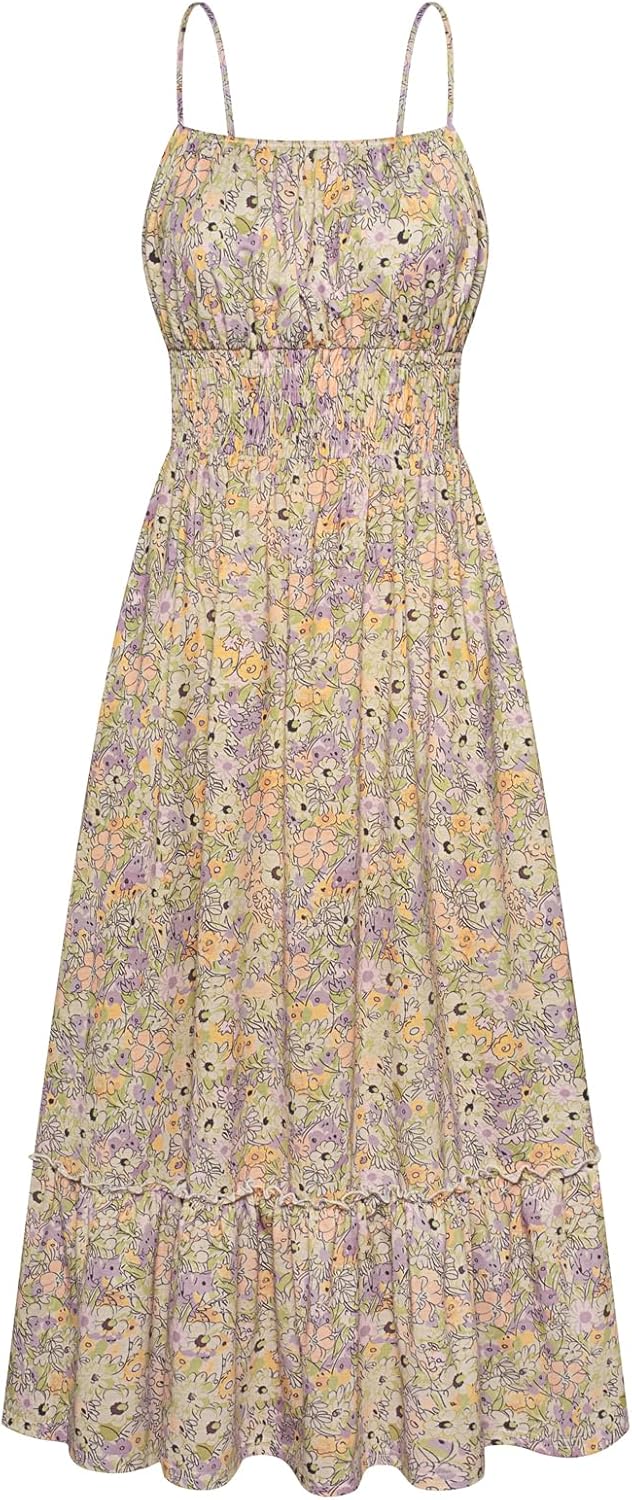 2025 Summer Maxi Dress with Pockets for Women by GRACE KARIN