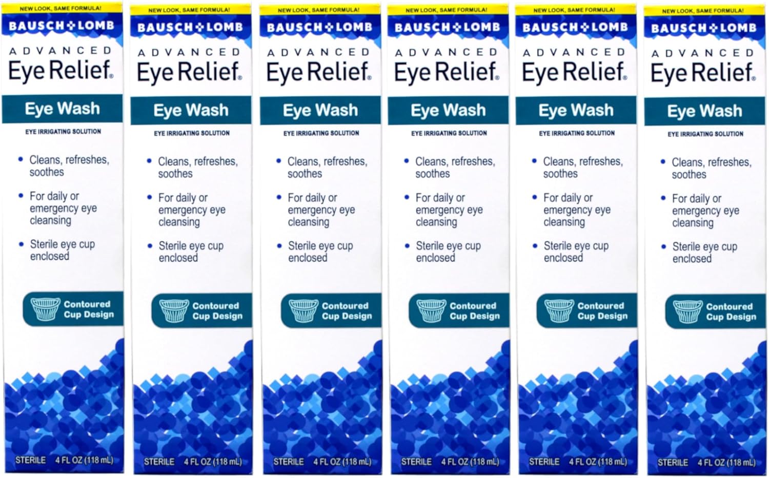 Bausch + Lomb Advanced Eye Relief Eye Wash Solution for Cleansing