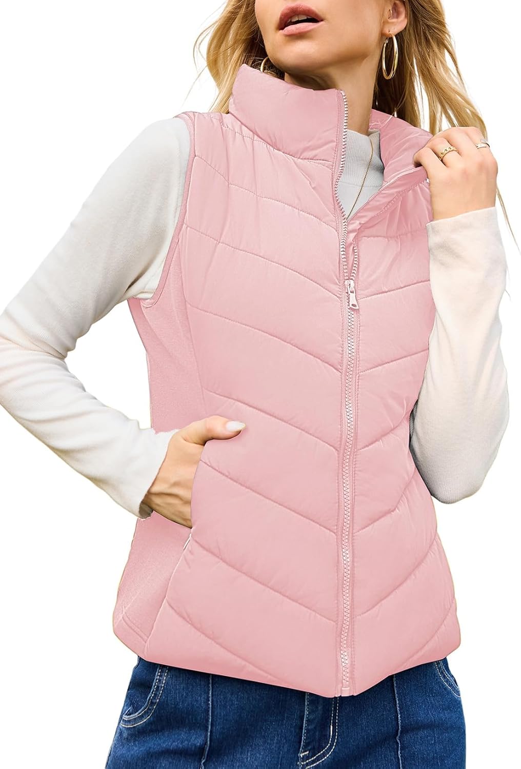 Stylish Dokotoo Puffer Vest for Women - Warm Quilted Outerwear