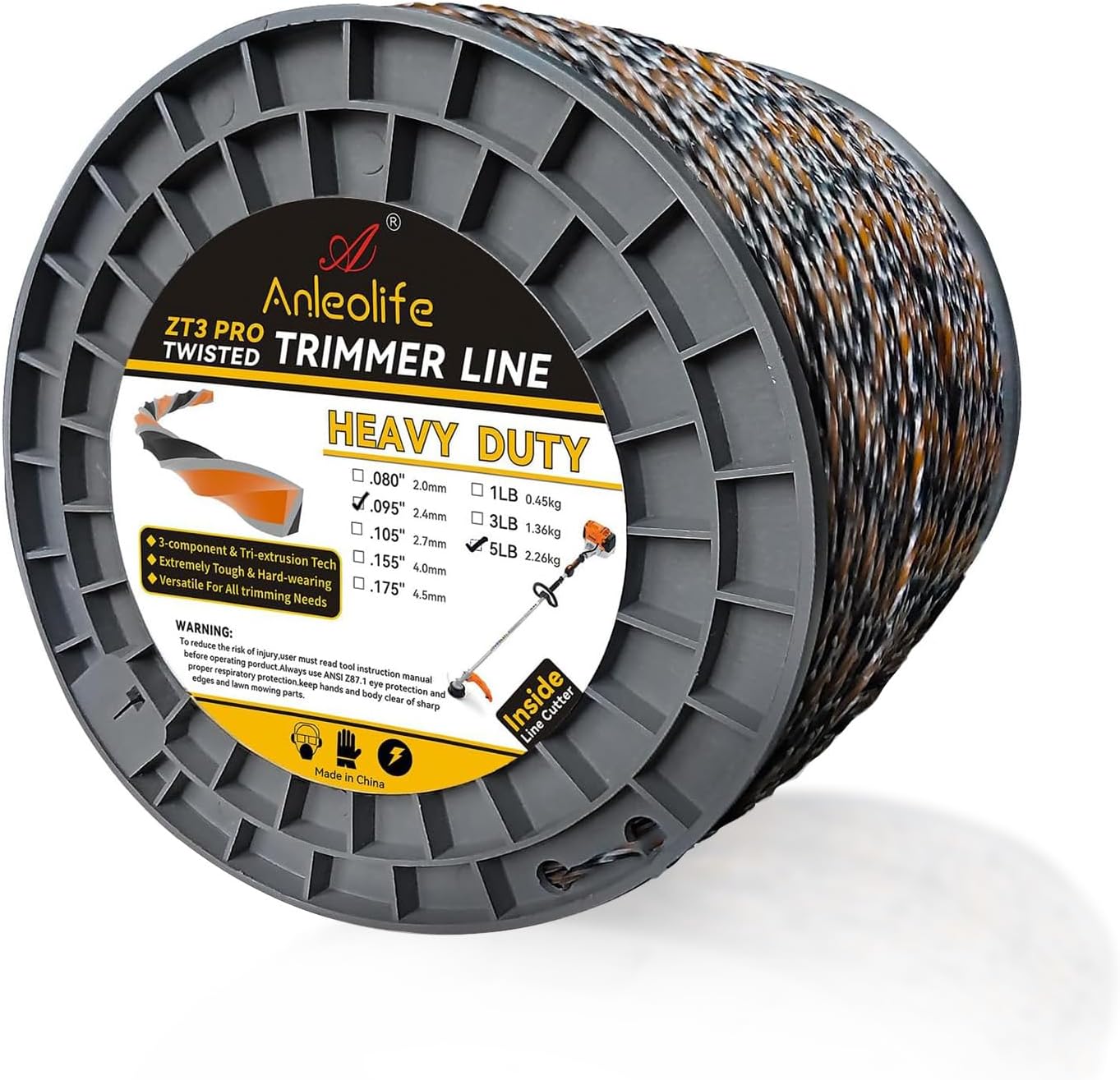 ZT3 Pro Heavy Duty Diamond Trimmer Line for All Trimming Needs