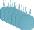 Cozy Memory Foam Chair Cushion Pads with Secure Ties for Relaxation