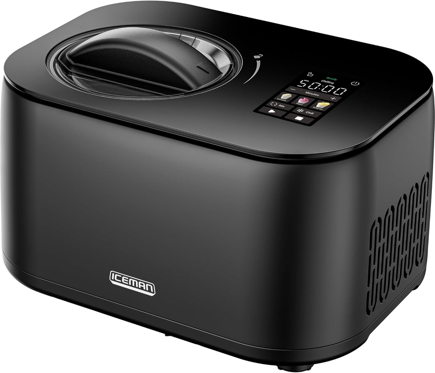 Iceman Ice Cream Maker by Chefman: Make Frozen Treats Fast