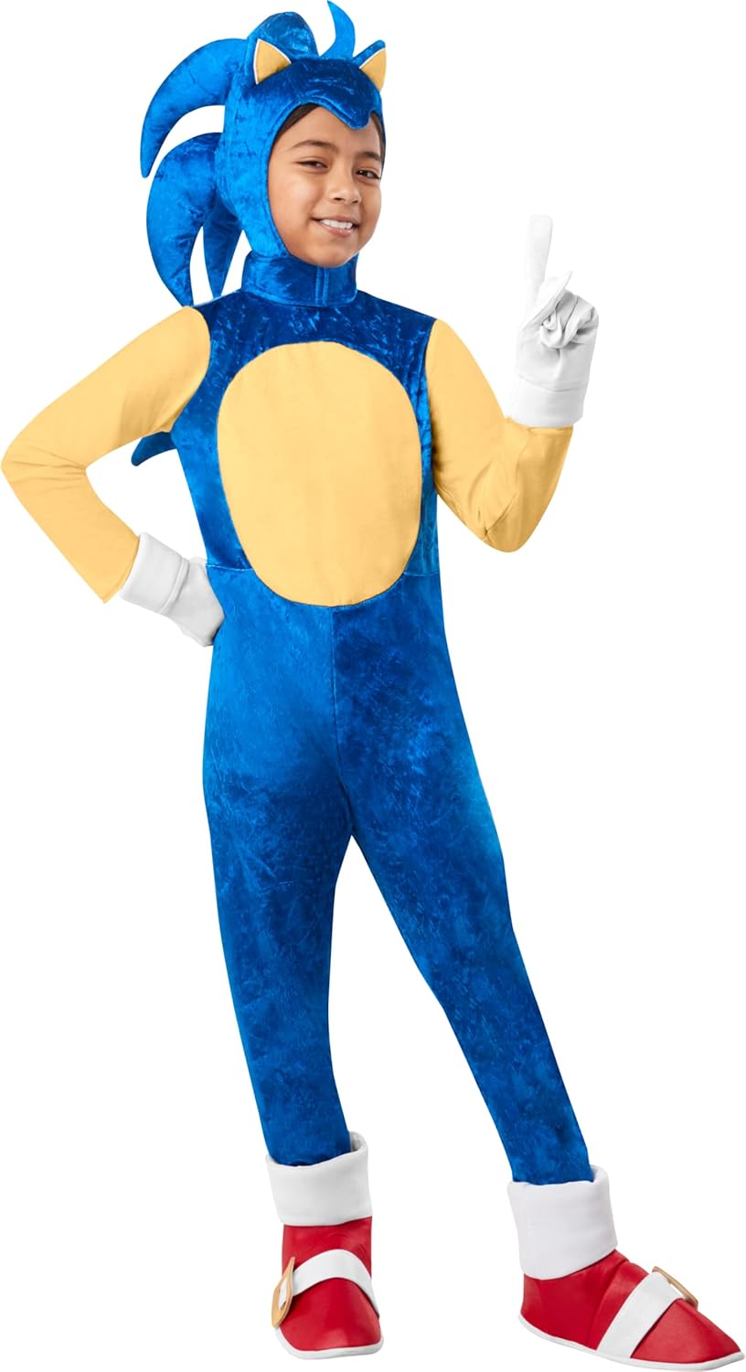 Sonic Deluxe Costume for Kids - Fun and Imaginative Outfit