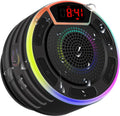 Bluetooth Speakers IPX7 Waterproof Shower Speaker - Portable LED Radio