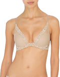 Natori Women Feathers Lace Plunge T-Shirt Bra - Flattering Everyday