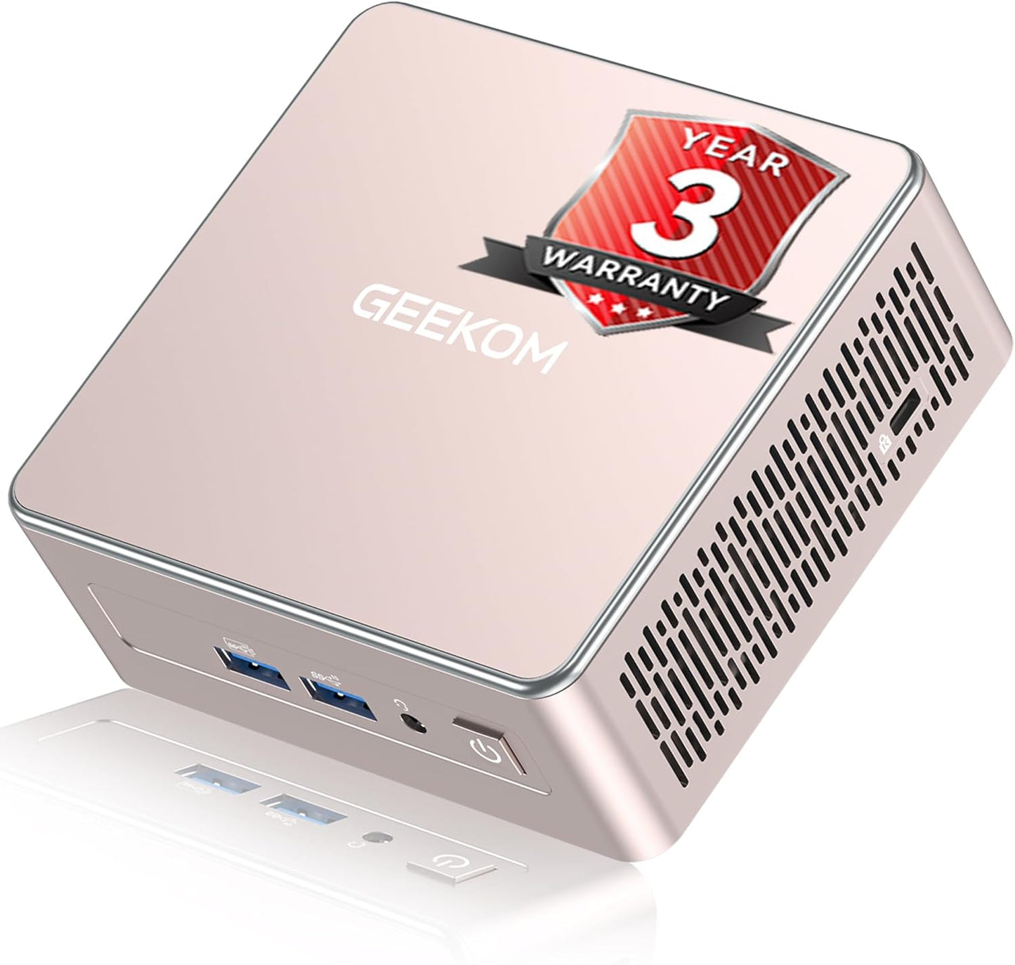 GEEKOM A5 Mini PC with Ryzen 7, 16GB RAM, 1TB SSD for Gaming