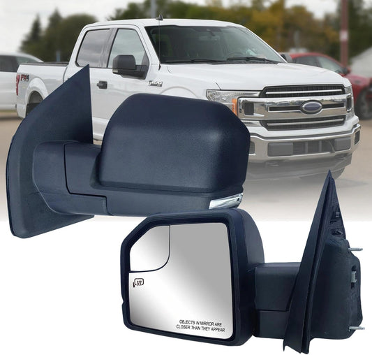Replacement Driver Left Side Door Mirror for Ford F-150 2015-2020