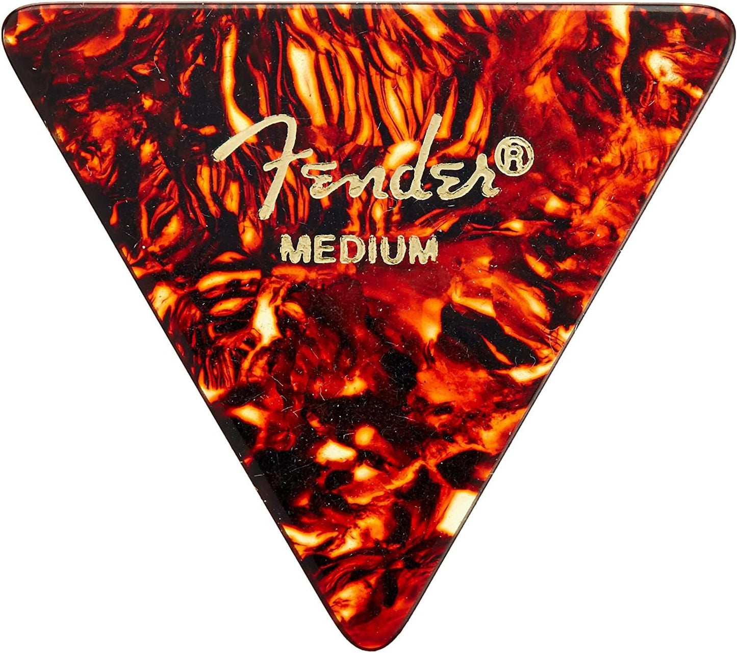 Fender Medium Guitar Picks, 12 Pack - Superior Shell Material