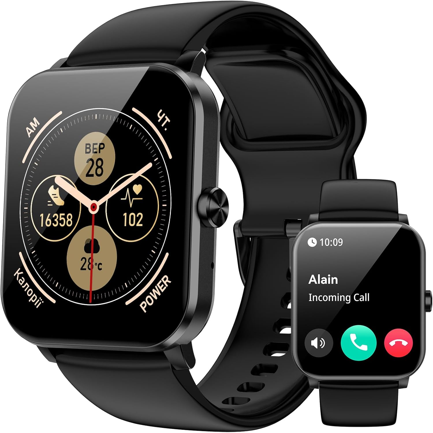 QONBINK Smartwatch: Call, Track, Thrive! 