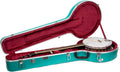 Crossrock ABS Molded Banjo Case for 5-String Resonator - Lightweight
