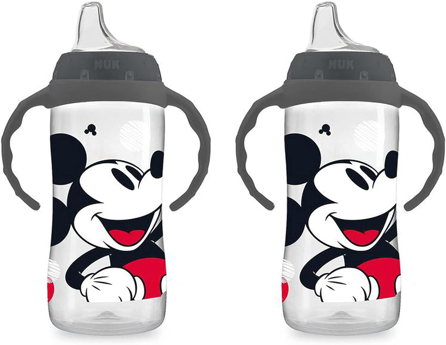 NUK Mickey Mouse Large Learner Cup 10oz 2pk BPA Free