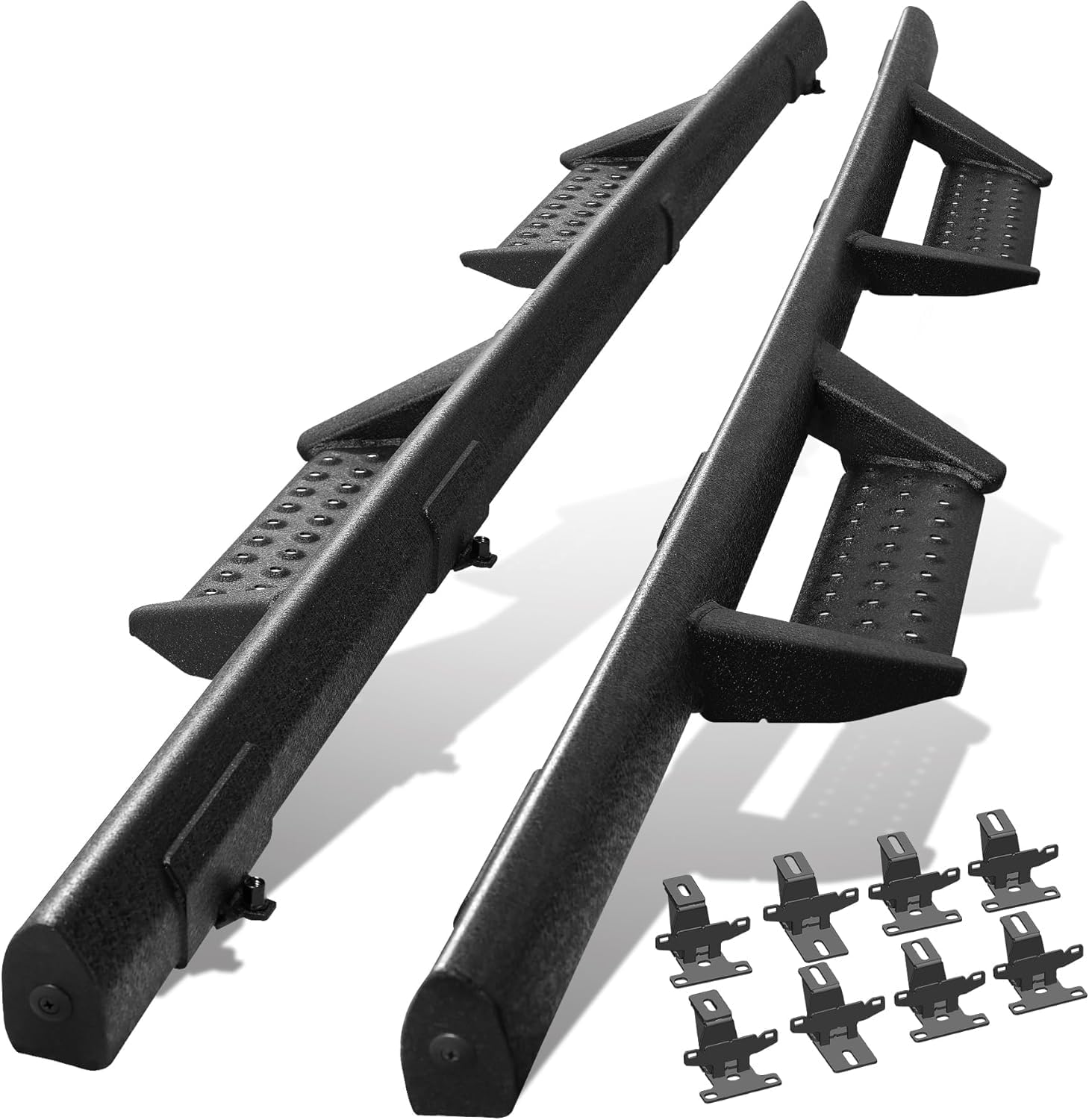 BINARY STAR Curve Design Running Boards for Jeep Gladiator JT