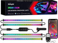 Nilight Interior Car Strip Lights 4PCS Dream Color RGB - App, Remote