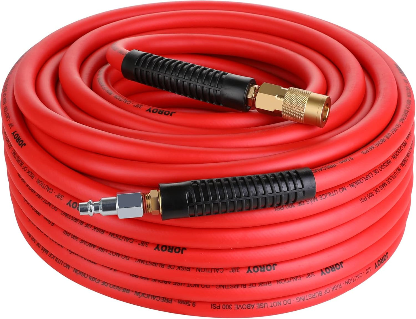 Hybrid Air Hose 3/8-Inch by 100 Feet for Heavy Duty Use