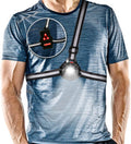 Outdoor Night Running Chest Light - Rechargeable LED Visibility