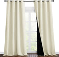 NICETOWN Cold Reducing Curtains 100% Blackout Panels - Thermal