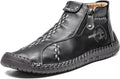 Medieval Boots Leather Renaissance Boots for Women Blue Green - Casual