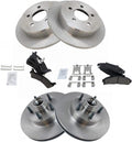Front and Rear Brake Pad & Rotor Kit for 1995-2001 Explorer