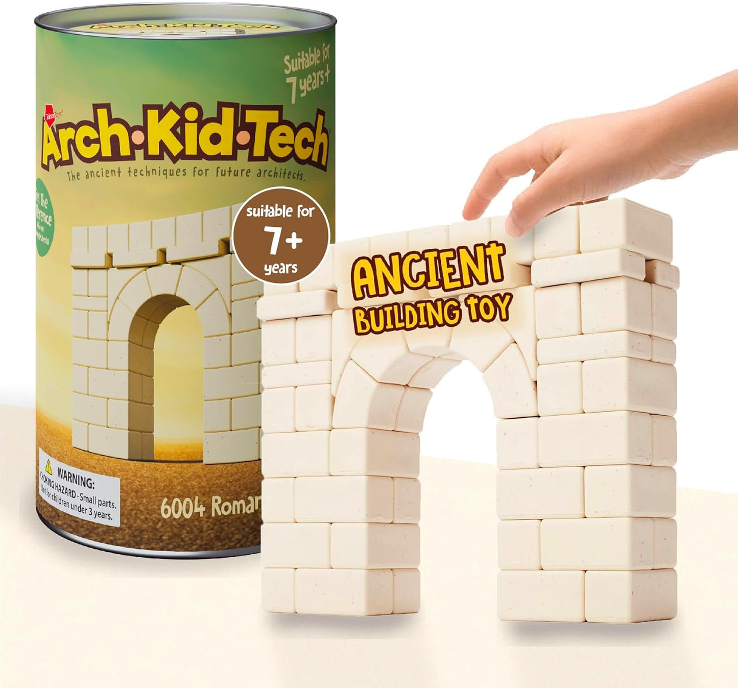 Taksa Toys Ancient Roman Arch Building Blocks for Kids Ages 7