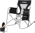 FUNDANGO Camping Director Chair for Adults - Quick Fold, Cooler Side