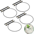 Hanging Flower Pots Holder Deck Railing Plant Container Holder - Space
